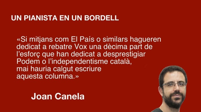 Sense els grans mitjans de comunicació, l’estratègia de Vox no funcionaria