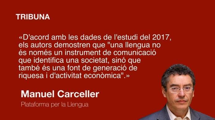 Dades sobre el valor econòmic del valencià