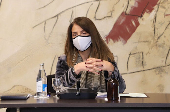 La consellera de Presidència de la Generalitat de Catalunya en funcions, Meritxell Budó  |  ACN