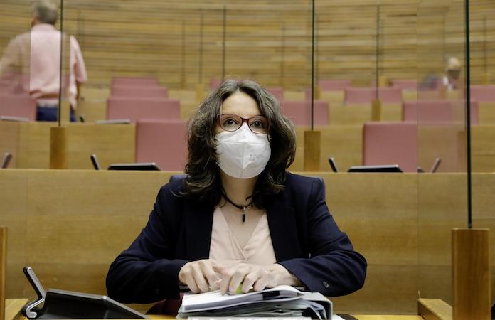 La vicepresidenta de la Generalitat i consellera d'Igualtat i Polítiques Inclusives, Mónica Oltra