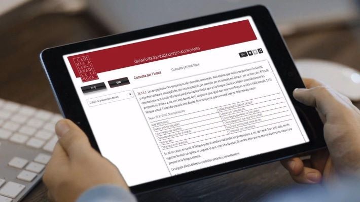 L'AVL llança l'aplicació gratuïta Gramàtic-ON per a resoldre consultes gramaticals