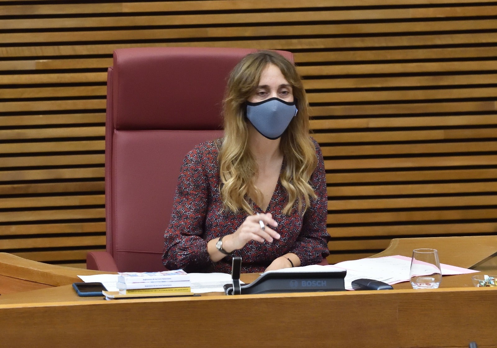 La diputada de Compromís a les Corts, Cristina Rodríguez