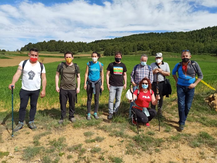 Compromís i CHA demanen respecte pel patrimoni natural en una marxa de la Plataforma a favor dels Paisatges de Terol