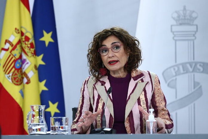 La portaveu del govern espanyol, Maria Jesús Montero
