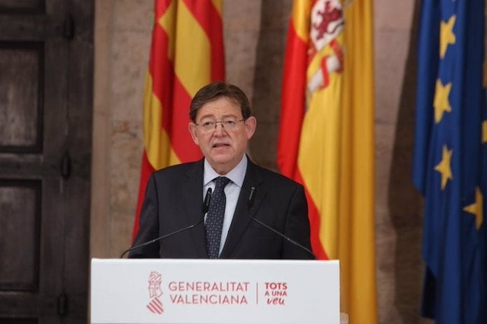 El president de la Generalitat, Ximo Puig