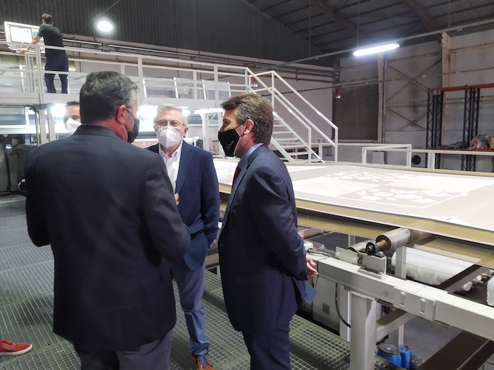 Gamero destaca el paper de Caixa Ontinyent en l'estructura productiva de la Vall d'Albaida