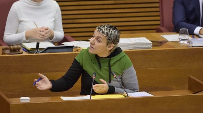 La diputada de Compromís a les Corts, Papi Robles