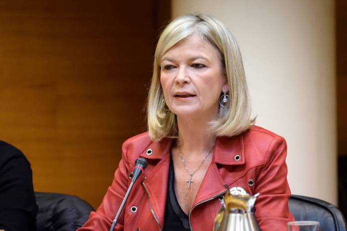 La consellera de Justícia, Interior i Administració Pública, Gabriela Bravo | Inma Caballer | Corts Valencianes