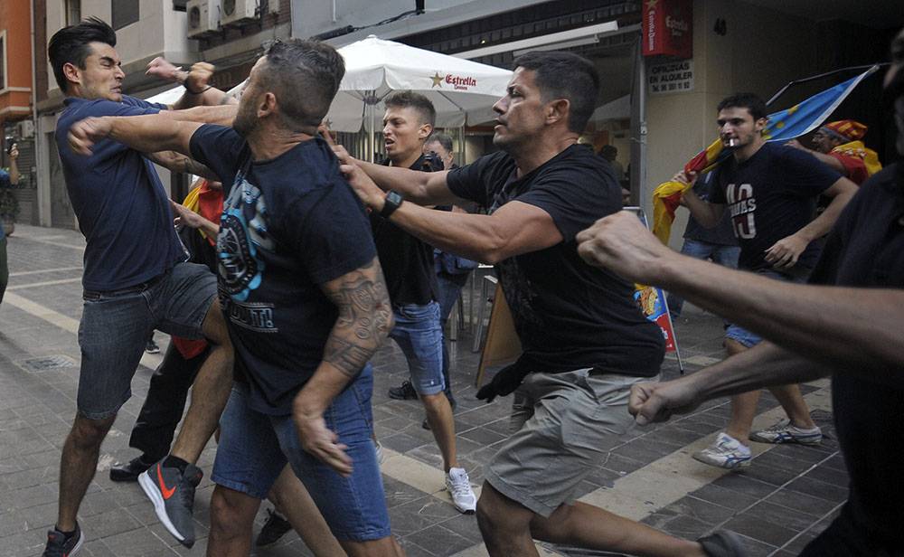 Agressions feixistes del 9 d'Octubre de 2017