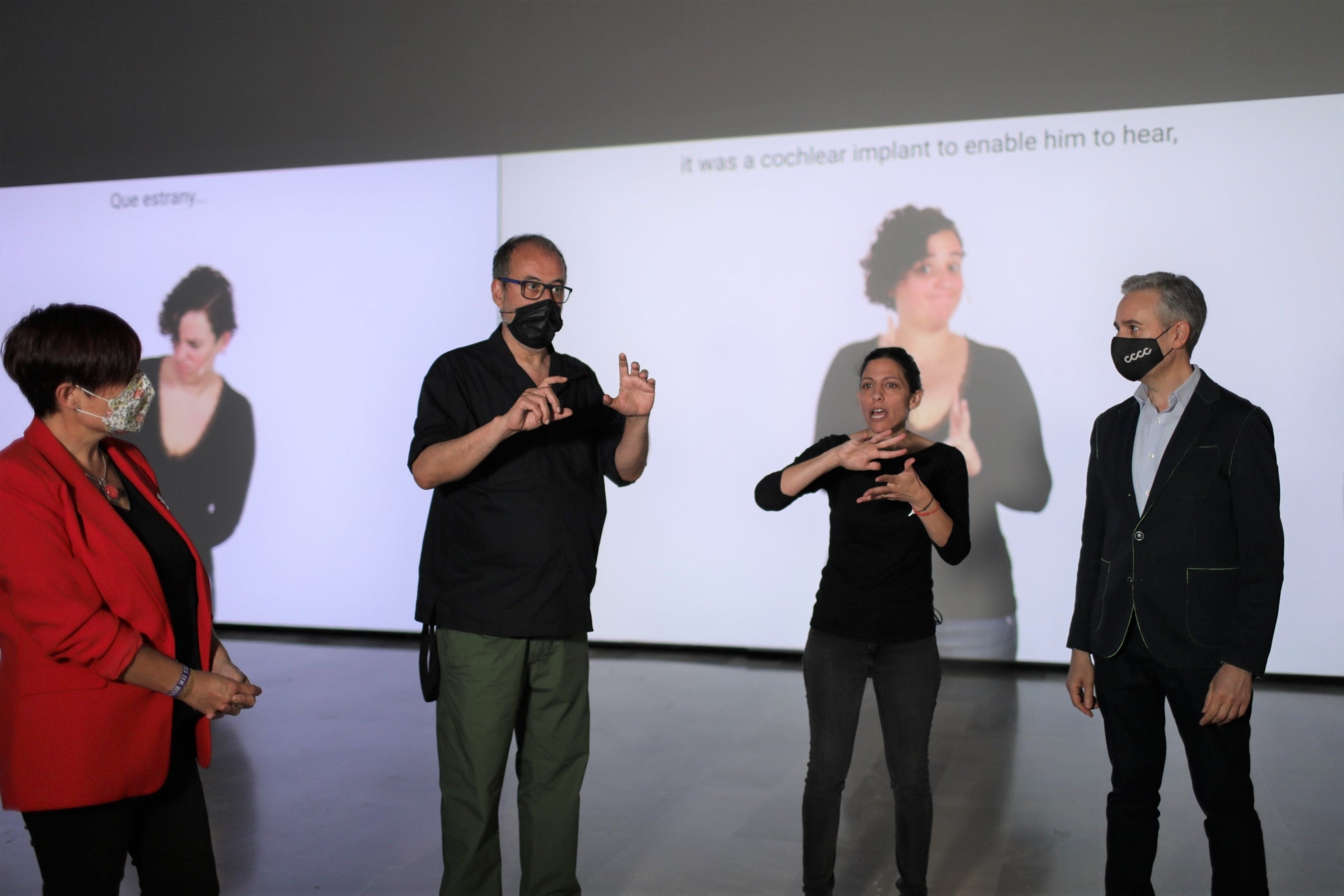 Antoni Abad reivindica la diversitat lingüística al Centre del Carme