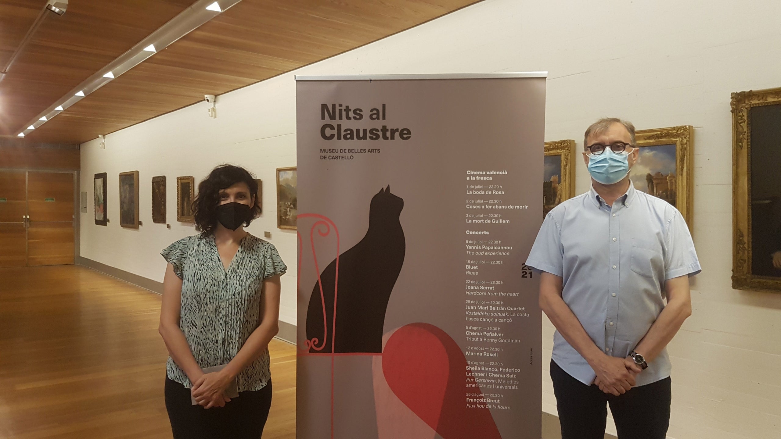 Concerts i cinema en les «Nits al Claustre» de Castelló de la Plana