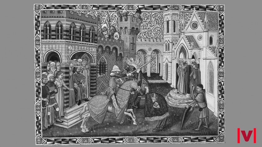 Tal dia com hui del 1424 Jordi de Sant Jordi va atorgar el seu darrer testament 