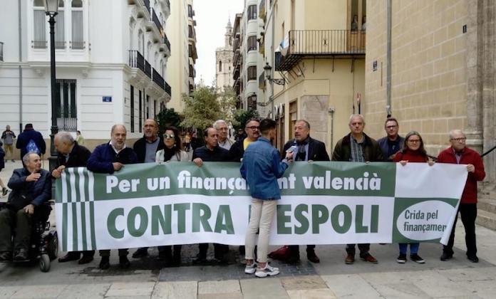 La Crida pel Finançament presenta el manifest «El País Valencià contra l'espoli»
