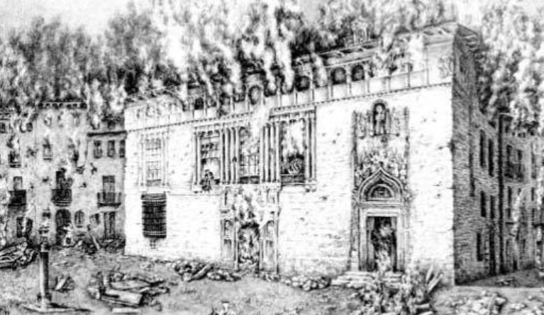 Tal dia com hui del 1707 el Borbó Felip V va cremar Xàtiva