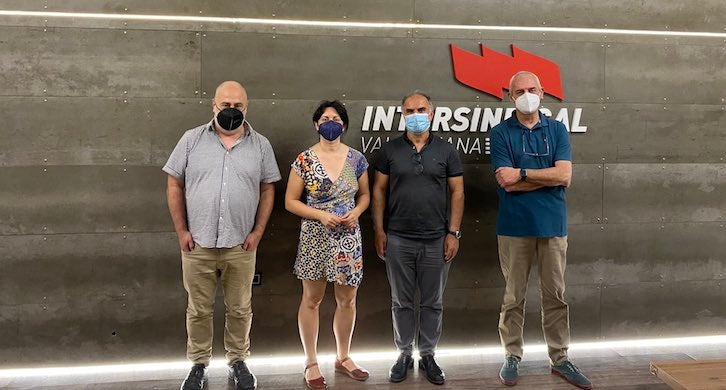 Faruk Doru visita València per reunir-se amb representants socials, sindicals i polítics