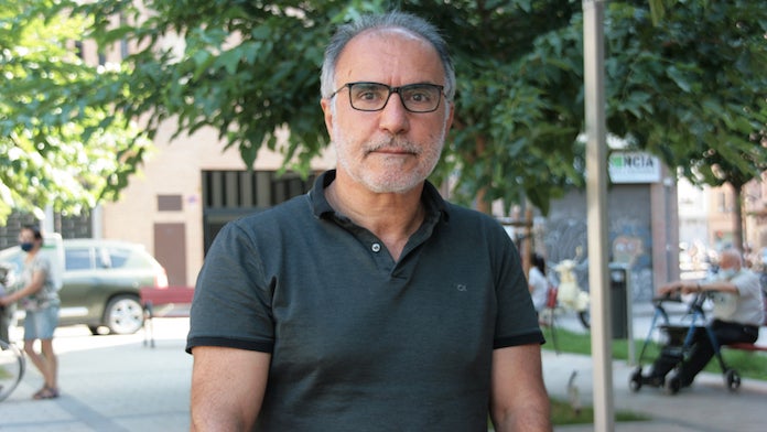 Faruk Doru, antic dirigent del Partit Democràtic dels Pobles i actual representant del poble kurd a Europa | Foto Daniel Martín