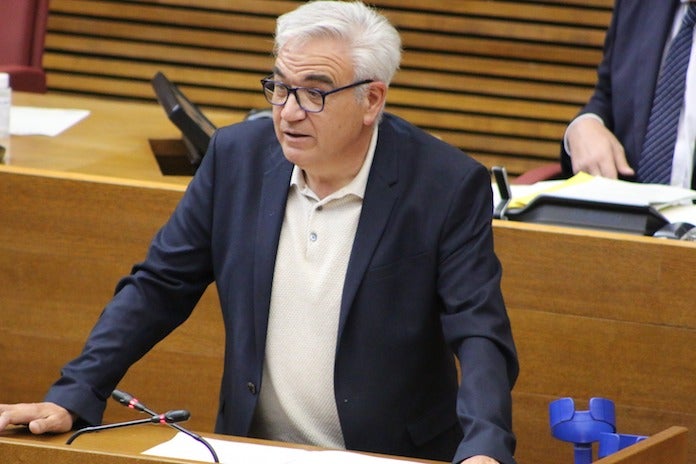 El diputat i portaveu de Compromís en la Comissió de Justícia, Governació i Administració Local a les Corts, Silverio Tena