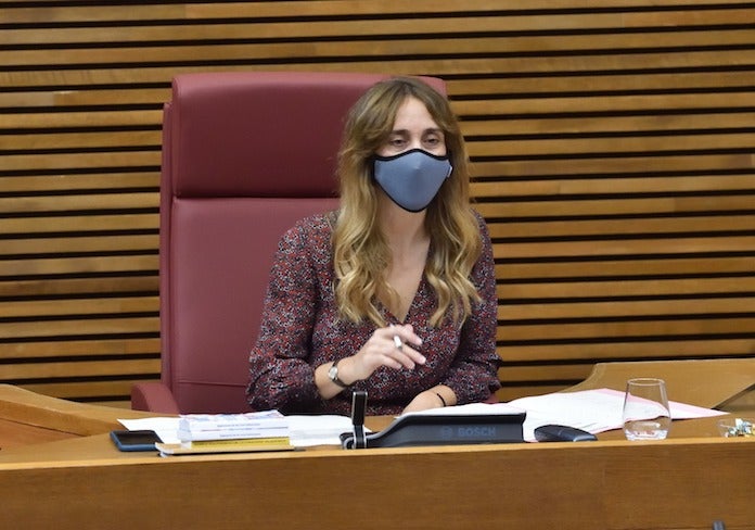 La diputada i portaveu de Compromís en la Comissió de Drets Humans de les Corts, Cristina Rodríguez