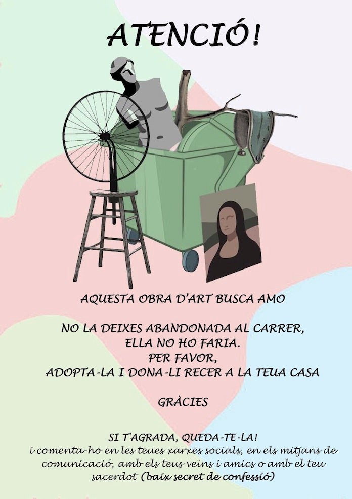 Els col·lectius d'artistes ANCA i arteEnred s’han unit per impulsar «Fem Art / Art al Fem», una acció artística, poètica i reivindicativa