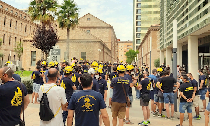 2a jornada de vaga dels Bombers Forestals del País Valencià