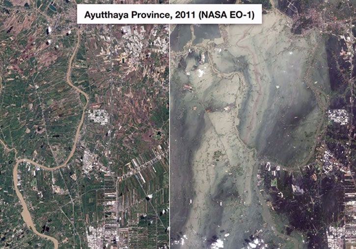 Dissenyen un sistema per a la detecció d’inundacions des de l’espai mitjançant Intel·ligència Artificial