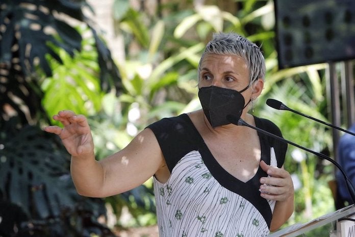 Papi Robles, secretària comarcal de Més-Compromís València | Més-Compromís