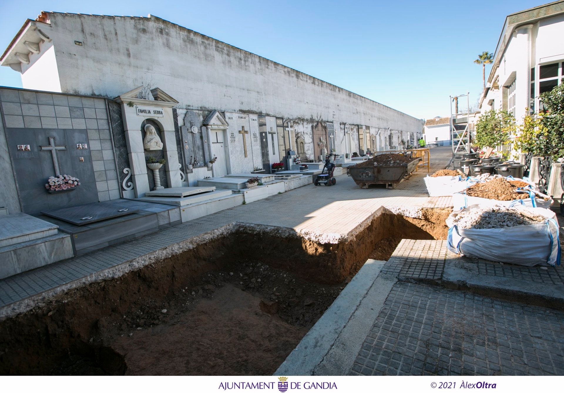 Gandia reprendrà la cerca de les fosses amb restes de 62 afusellats i desapareguts en la dictadura