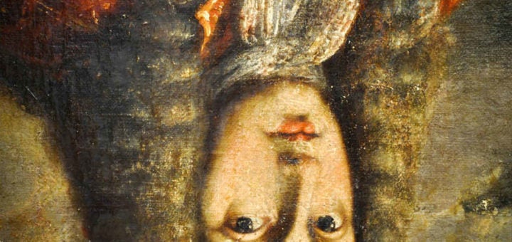 Xàtiva restaurarà el retrat de Felip V penjat cap per avall