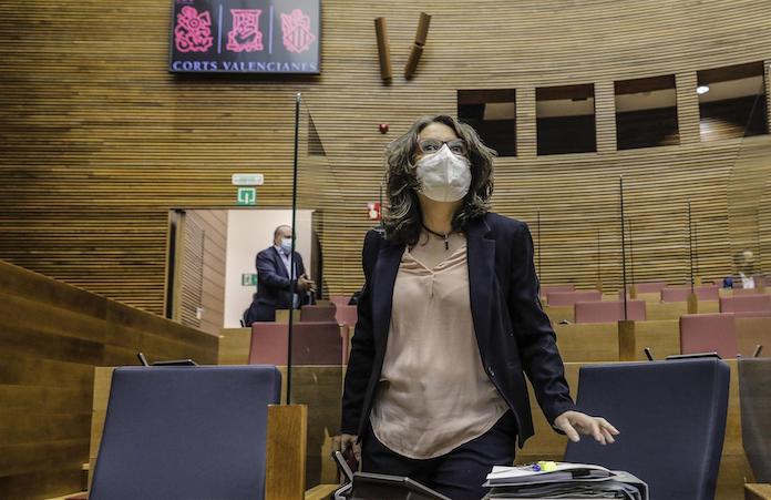 La consellera d'Igualtat i Polítiques Inclusives, vicepresidenta i portaveu de la Generalitat Valenciana, Mónica Oltra | Rober Solsona | EP