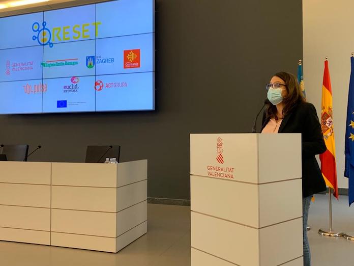 La vicepresidenta i consellera d'Igualtat i Polítiques Inclusives, Mónica Oltra | GVA