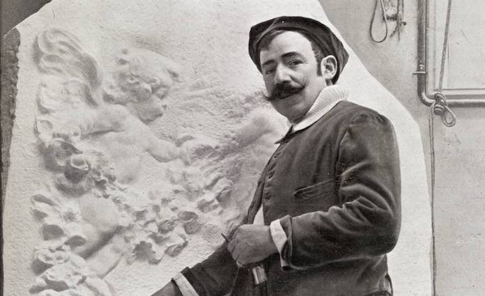L'escultor Mariano Benlliure 