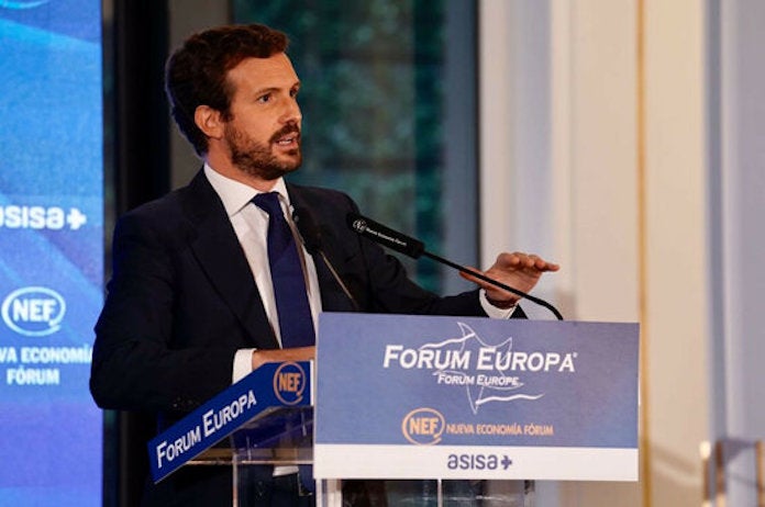 El líder del PP, Pablo Casado | ACN