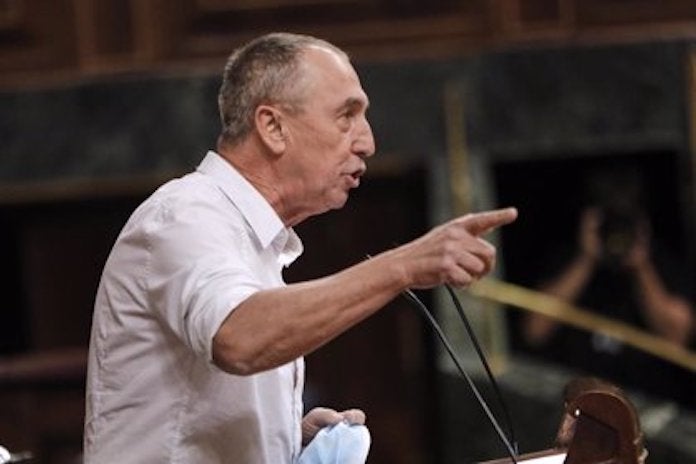 El portaveu de Compromís al Congrés, Joan Baldoví