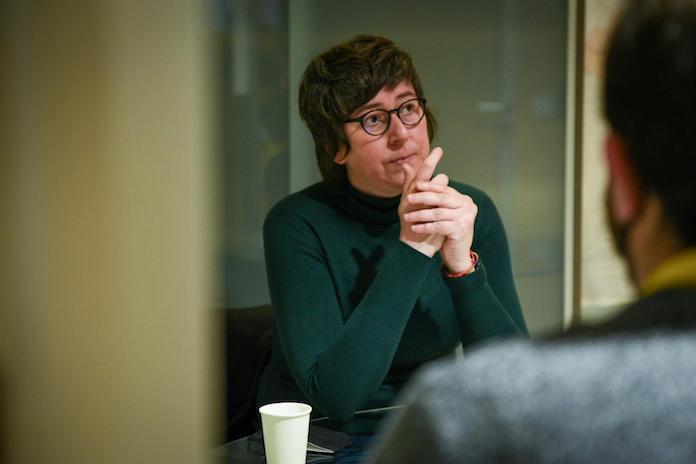 La coordinadora de Podem al País Valencià, Pilar Lima | Jorge Gil | EP