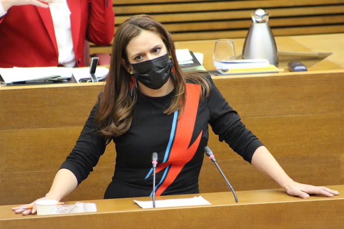 La diputada de Compromís a les Corts Mònica Àlvaro