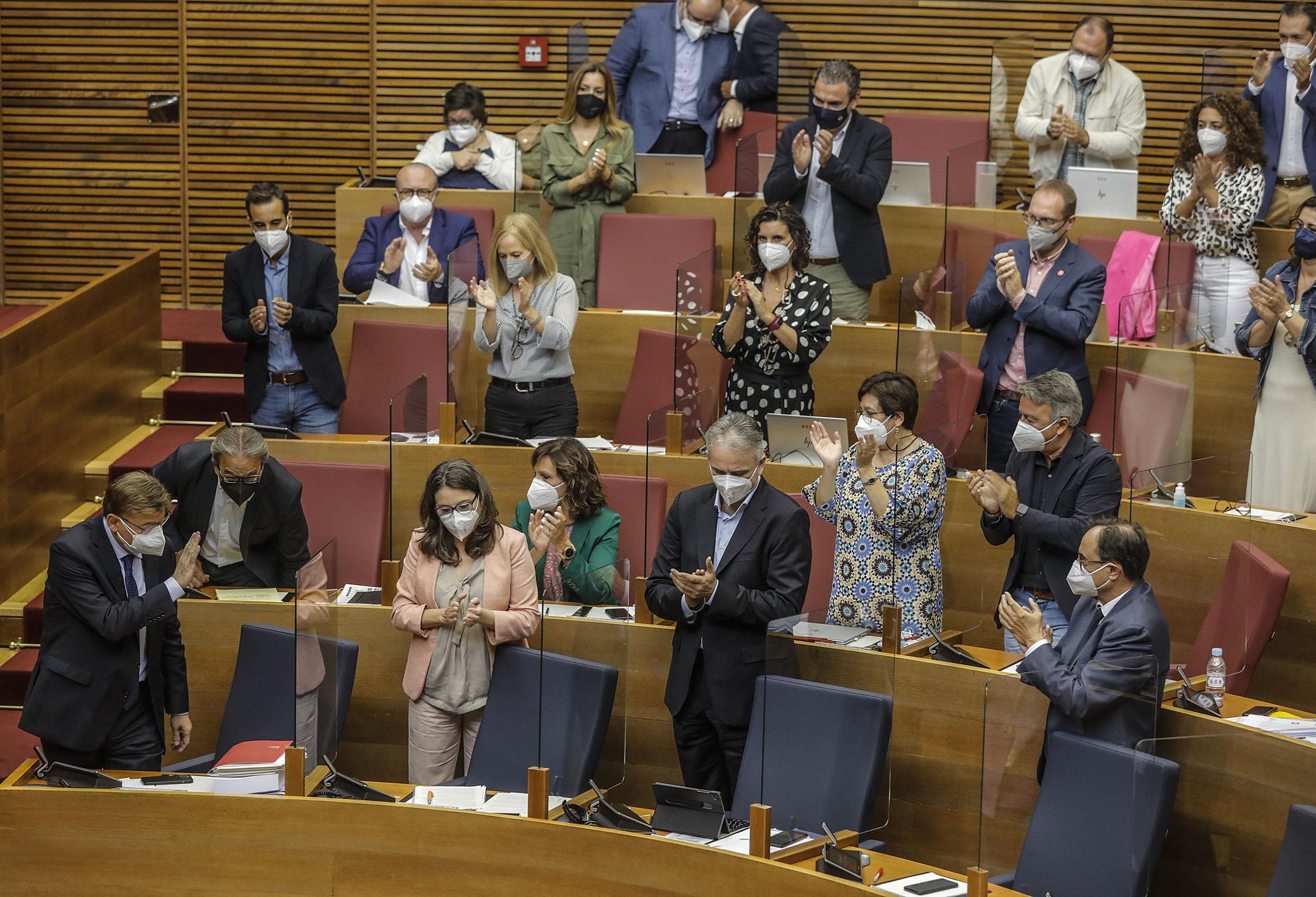 El Botànic presenta conjuntament les seues propostes de resolució i defensa la «unitat» i «sintonia» dels socis