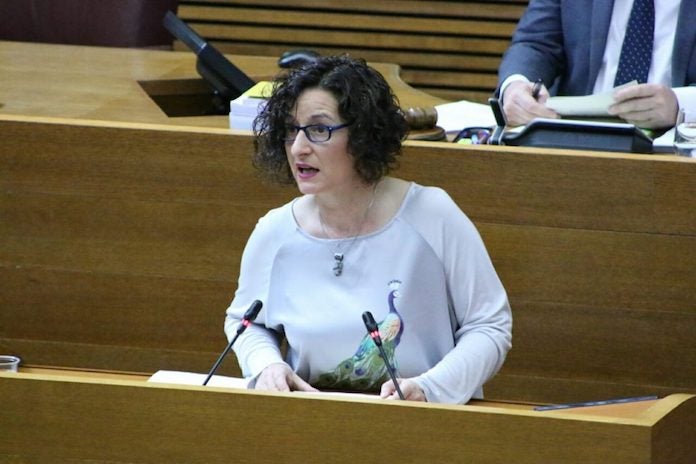 La diputada de Compromís a les Corts Graciela Ferrer