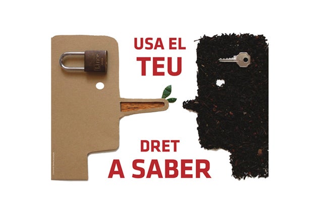 DIA INTERNACIONAL DEL DRET A SABER, jornada dia 30/9/2021 a les 18h. Centre de Cultura Contemporània OCTUBRE