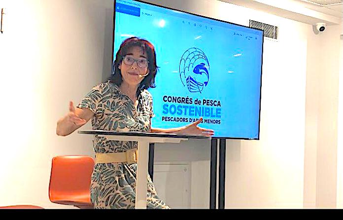 La diputada per Castelló d'Unides Podem, Marisa Saavedra, durant la seua intervenció