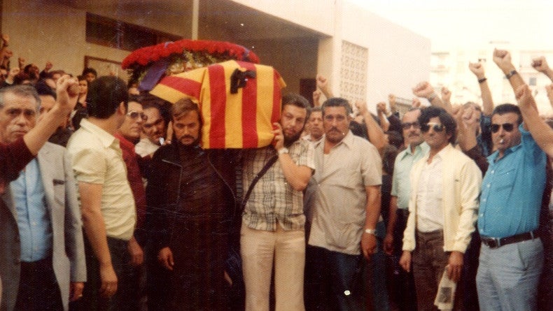 Imatge del soterrar de Miquel Grau