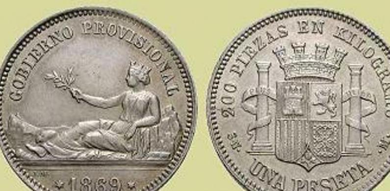 Tal dia com hui del 1868 la pesseta es va convertir en unitat monetària estatal