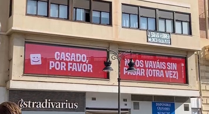 Compromís, al PP: «Benvingudes a València, la ciutat on ja no es roba»