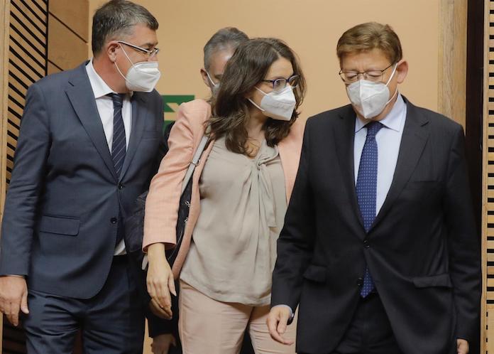 Morera, Oltra i Puig a l'inici del Debat de Política General | Rober Solsona | EP