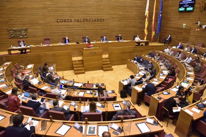 El 34% dels projectes del Consell han sigut aprovats per unanimitat a les Corts aquesta legislatura