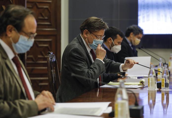 Vicent Soler, Ximo Puig i Vicent Marzà | Rober Solsona | EP