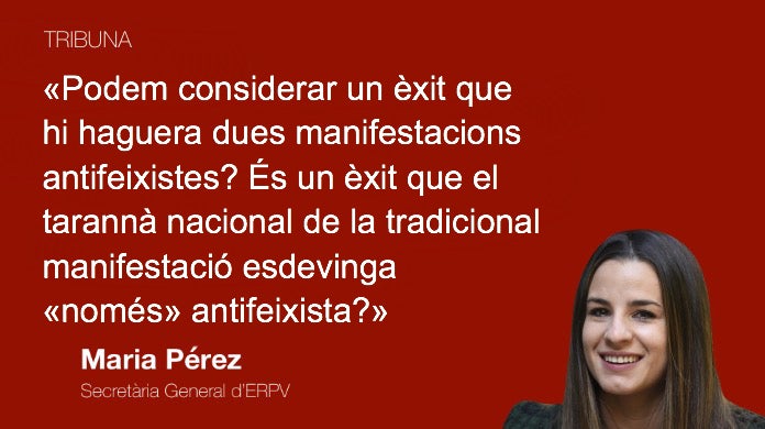 No és la bandera, és el coratge del valencianisme