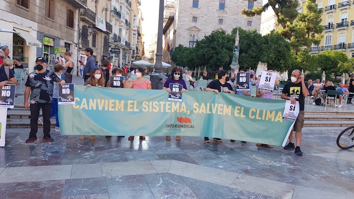 Reivindiquen una transició energètica que «beneficie les persones» enfront de les grans empreses