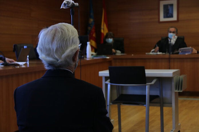 L'expresident d'Escal UGS, Recaredo del Potro, davant del jutge del cas Castor | Anna Ferràs | ACN