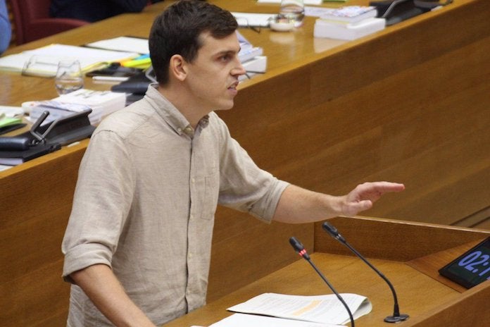 El diputat d'UP-EU Ferran Martínez