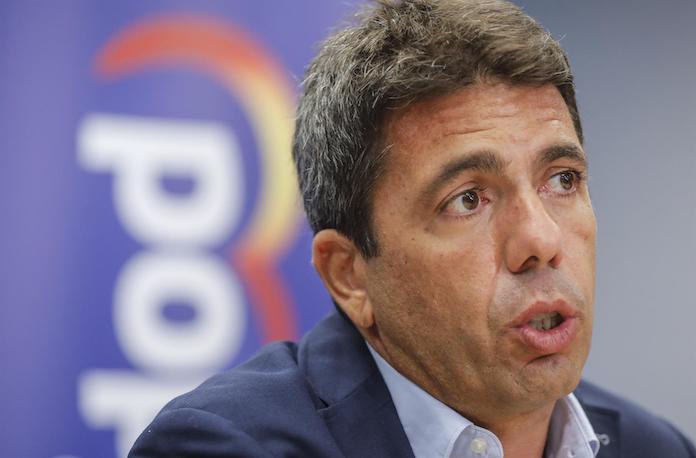 El president del PP valencià, Carlos Mazón | Rober Solsona | EP